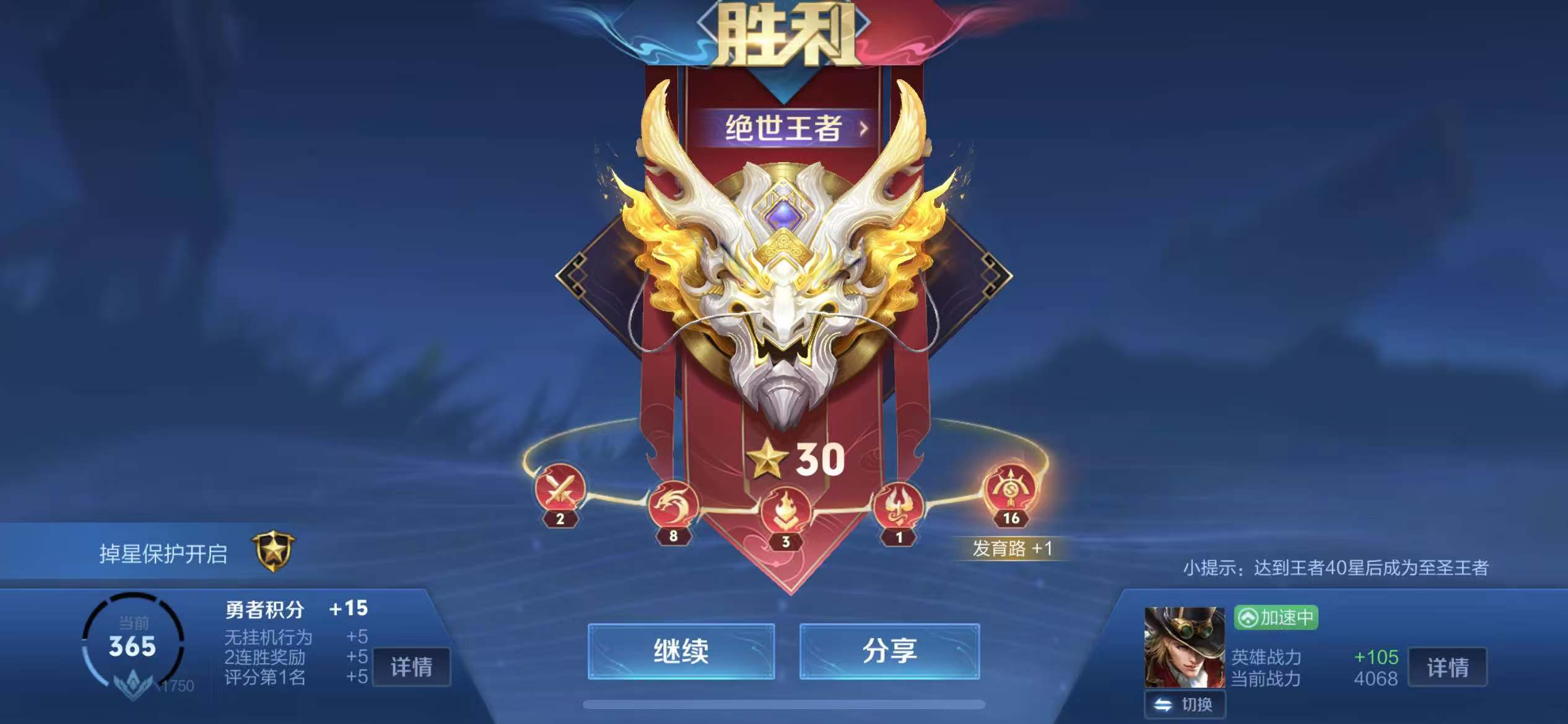 王者荣耀球员突破自我，表现堪称完美的简单介绍