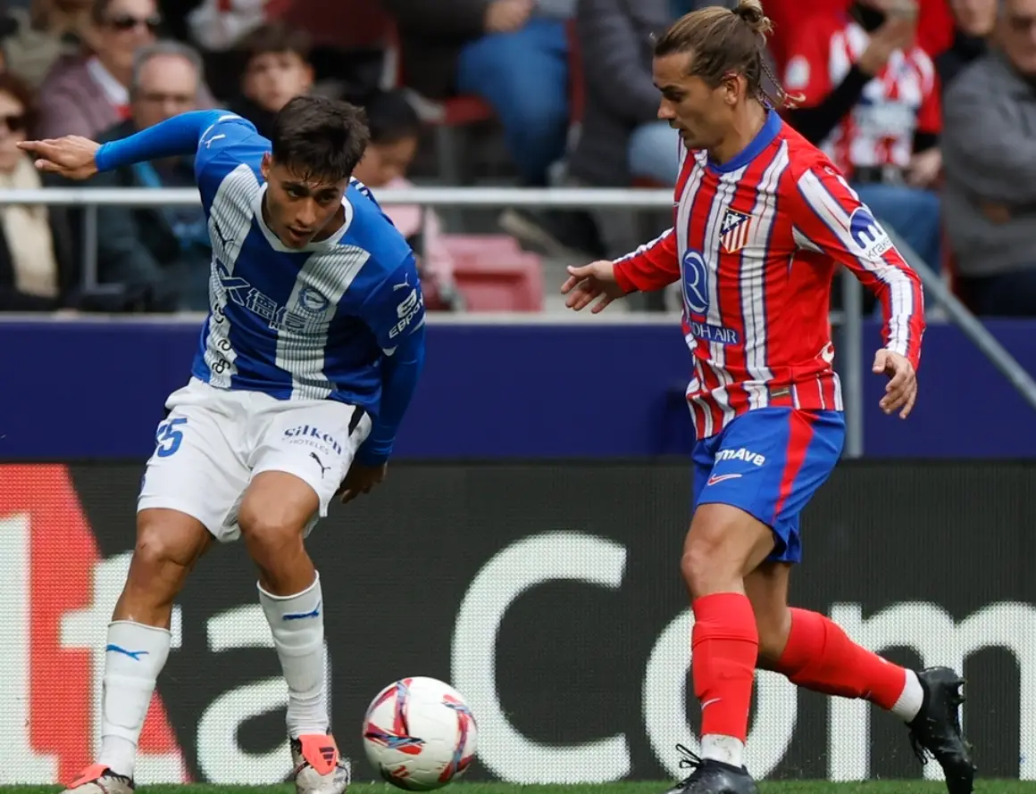 马德里竞技完胜希腊，门迪扛起全队